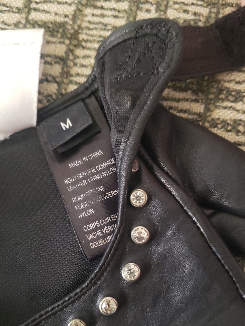 Harley Davidson Rhinestone Gloves M - Picture 4 of 4